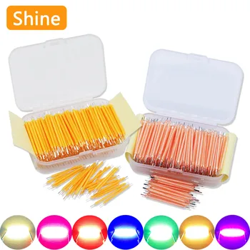 LED Filament 3V 38mm LED COB Edison Birne Hause Dekoration Lichtquelle Hochzeit Oarty camping Diode DIY