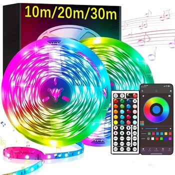 5V USB-LED-Streifenlichter 5m 10m 20m 30m LED-Raumlicht Flexibles Band Luces LED-Band für Zuhause, Zimmer