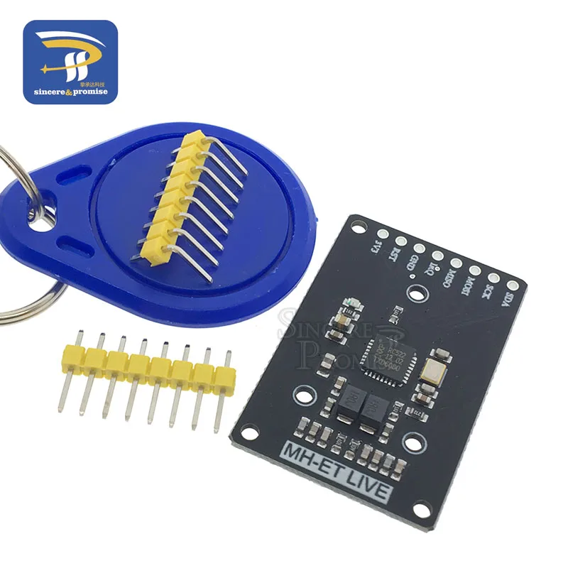 RFID-Modul RC522 Mini-Kits S50 13,56 MHz 6 cm mit Tags SPI – Bild 3