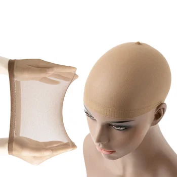 Perückenkappen, Haarnetze, Webart, Haarnetze, Perückenkappen, Stretch-Mesh-Kappen, Strumpfkappen, Herstellung
