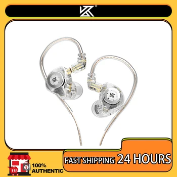 KZ EDX Pro Kopfhörer Dynamischer In-Ear-Monitor HiFi-Kopfhörer mit Kabel, Bass, Stereo, Spiel, Musik