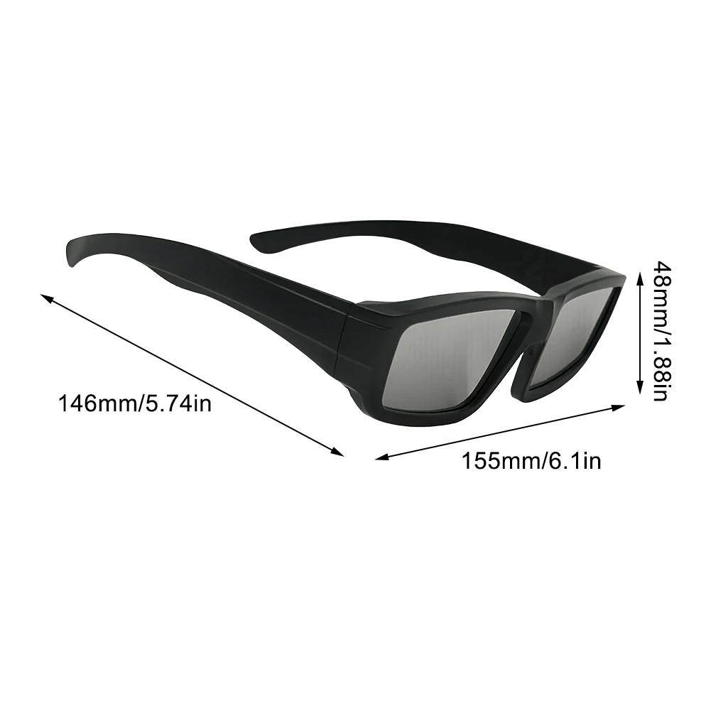 Sichere Sonnenfinsternis-Brille mit Kunststoffrahmen – Bild 6