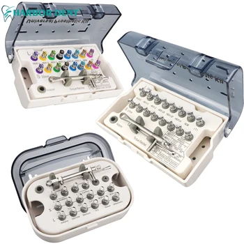 Dental Implantat Drehmomentschlüssel Schraubendreher Prothetische Kit 10-70NCM Ratsche Treiber Zahnmedizin