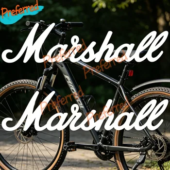 2x Aufkleber aus Vinyl, Vinyl-Aufkleber, Adesivi Autocollant, Marshall Guitar Music - anpassbar in jeder