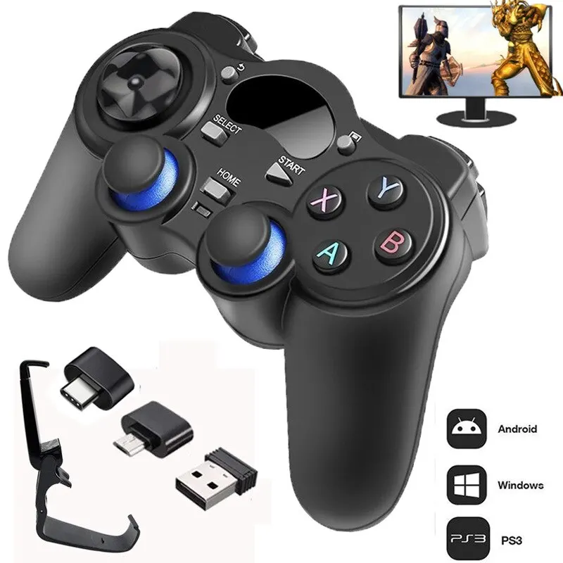 2,4g controller gamepad drahtlose joystick mit otg konverter – Bild 4