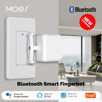MOES Tuya Smart Bluetooth Finger Robot Warp Switch Button Key Smart Life App mit Sprachsteuerung über Alexa