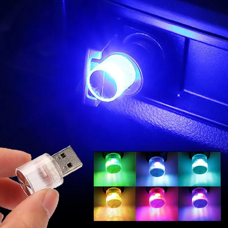 Auto Mini USB LED Umgebungs licht dekorative Atmosphäre