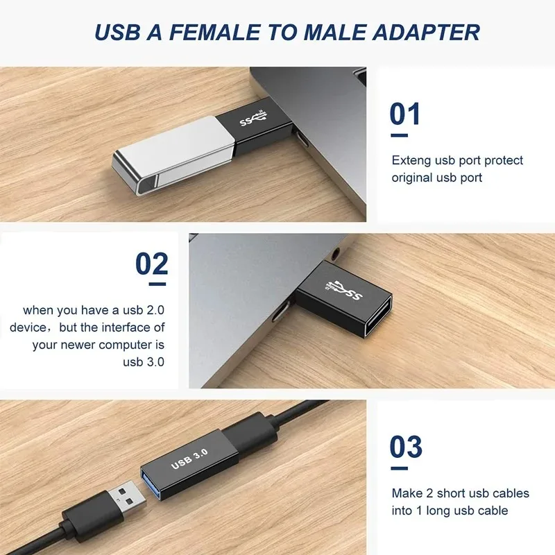USB-C auf USB-A 3.0 OTG-Adapter – Bild 4