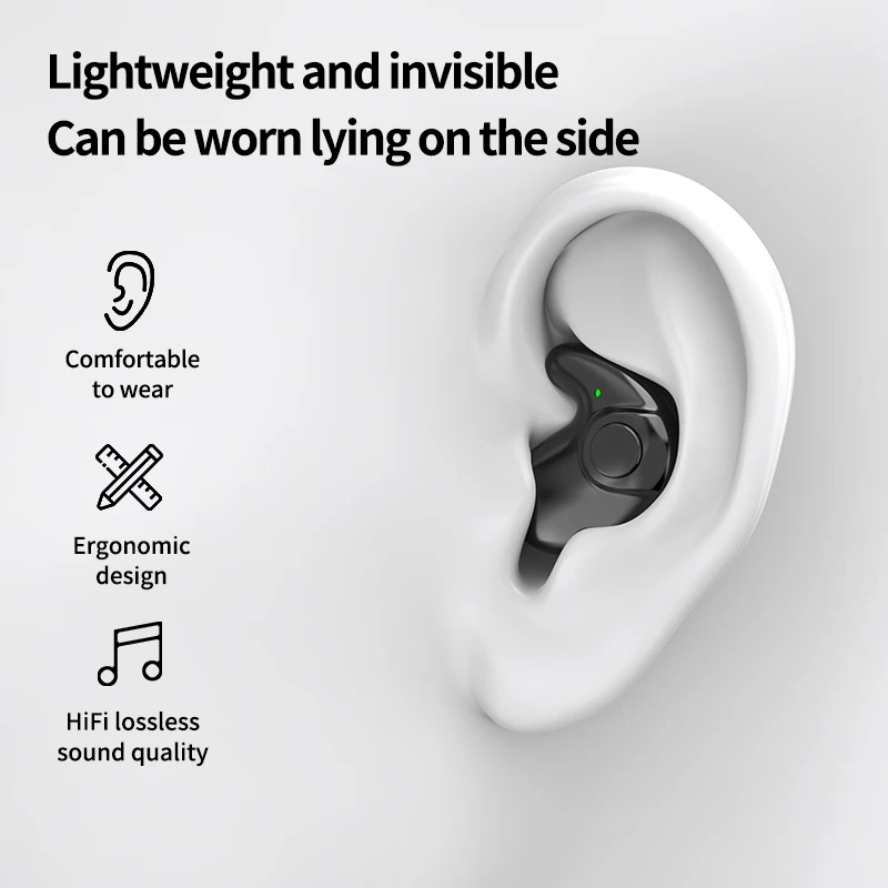 Wasserdichte kabellose Bluetooth 5.3-Headsets, Mini-Headset – Bild 3