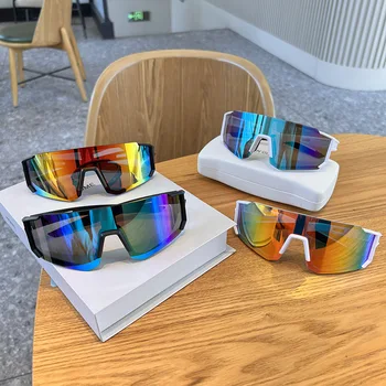 Wandern 2 stücke Radfahren Anti Licht Gläser Männer Frauen UV400 Sanddicht Augenschutz Shades Outdoor Sport