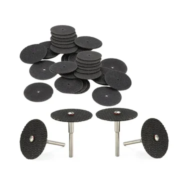 Schleif Trennscheibe 32mm Mit Dorne Schleifen Räder Für Dremel Zubehör Metall Schneiden Dreh werkzeug