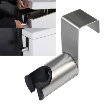 Edelstahl Halter Haken Aufhänger Bidet Sprayer Halter Wc Badezimmer Befestigung Hängen Halterung Für Hand