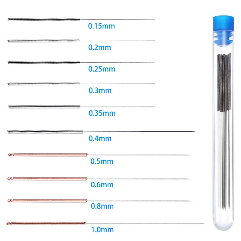 3D-Druckerdüsen-Reinigungsset 0,2/0,3/0,4/0,5/0,6/0,8/1,0 mm – Bild 6