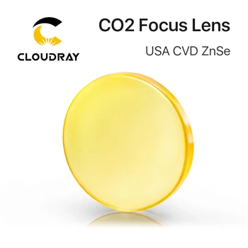 Fokuslinse USA CVD ZnSe DIA 12 15 18 19,05 20 FL 38,1 50,8 63,5 76,2 101,6 127 mm