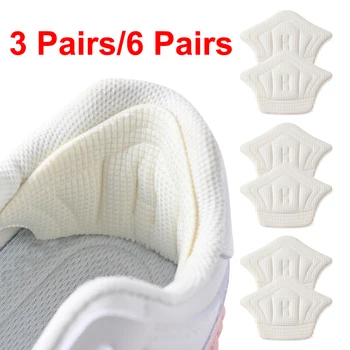 3pairs/6pairs Einlegesohlen Patch Ferse Pads für Sport Schuhe Zurück Aufkleber Einstellbare Größe