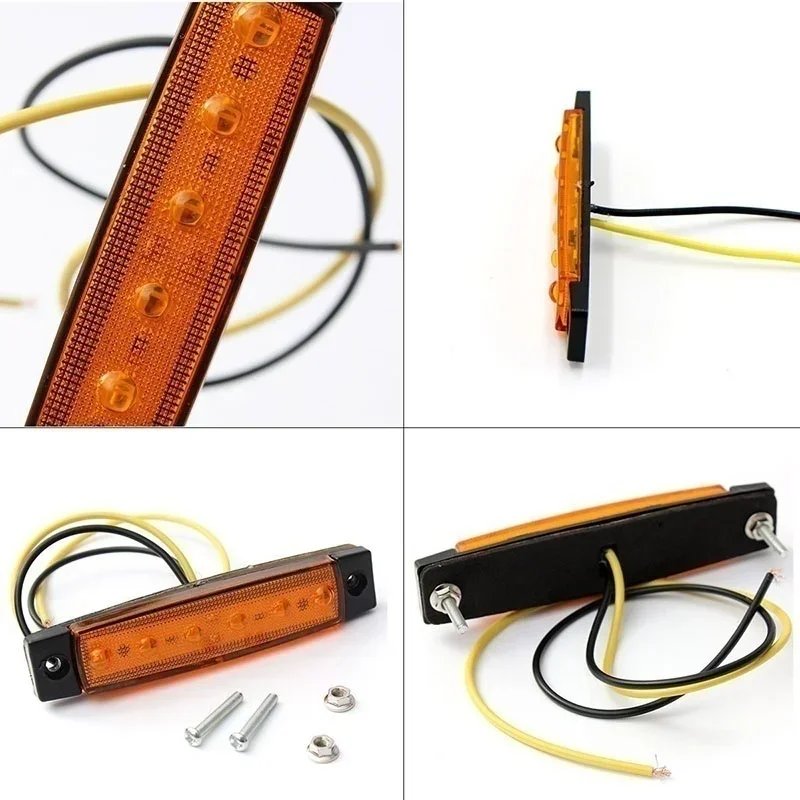 10PCS 12V-24V Led Seite Marker Anzeige Auto Lichter Vorne – Bild 3