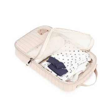 Reise-Wickeltasche, Wasserdichte Tragbare Wickeltasche für Babykleidung, Mutter-Toilettentasche, Geeignet