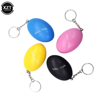 120dB Selbstverteidigung Alarm Ei Form Sicherheit Schützen Alarm Persönliche Sicherheit Schrei Laut Keychain