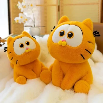 25CM Garfield Gefüllte Plüschpuppe Kawaii Plüschtier Cartoon Anime Katze Plüsch Dekoration Geschenk