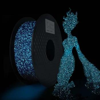Im Dunkeln leuchtendes Filament PLA 1,75 mm 1 kg 500 g 250 g 3D-Druckermaterial Leuchtendes PLA-Filament
