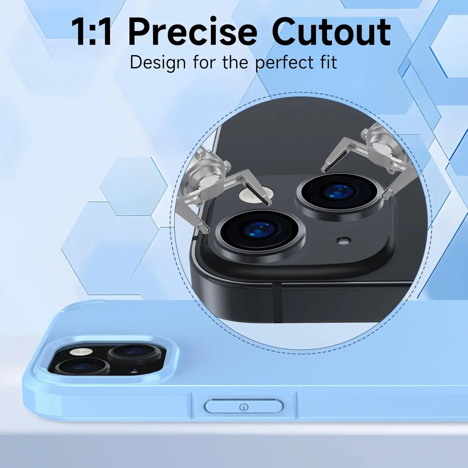 Kameraobjektiv-Schutzhülle für iPhone 17 Air 16 E 16e 15 Pro – Bild 5