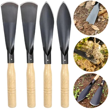 Metall-Gartengeräte zum Graben, Umpflanzen von Gemüse und Blumen, Handschaufeln, Hacken, Unkrautjäten