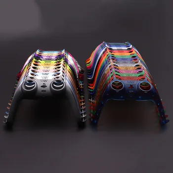 PS5 V1 V2 V3 Gamepad Griff Shell Cover Camouflage/Klar Matte Controller Joystick Griff Dekoration Streifen