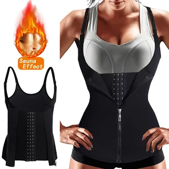 Schweiß Taille Trainer Weste Abnehmen Korsett für Gewichtsverlust Body Shaper Sauna Anzüge Kompression