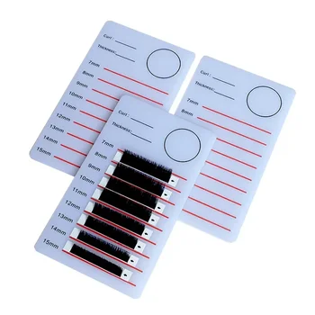 Acryl Wimpern brett Wimpern schale Palette Wimpern schale Streifen stehen einzelne Wimpern verlängerungen Hand