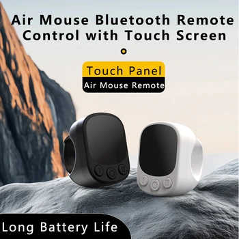 Mausring-Fernbedienung mit Touchpad, intelligentes automatisches Bildschirm-Clicker-Gerät, kontinuierlicher