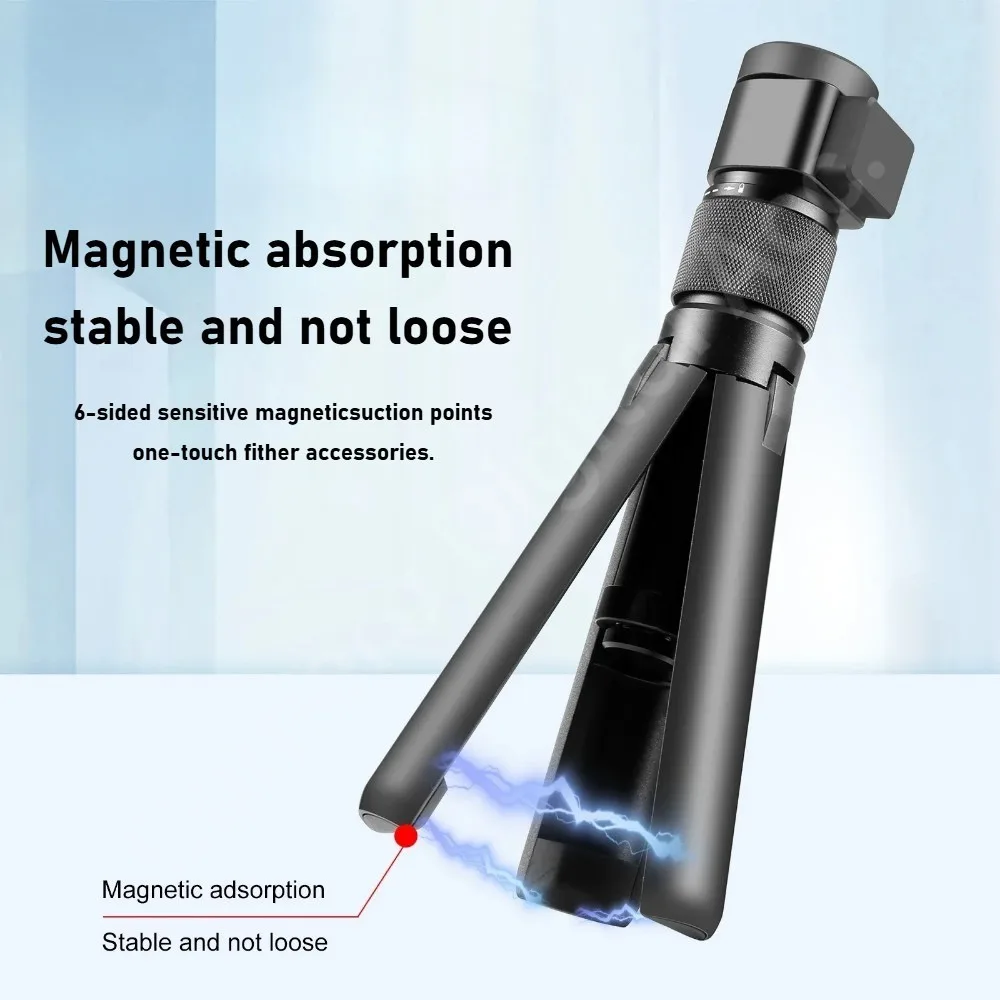 Bullet Time Handle Multifunktionales faltbares Stativ mit 1/4 – Bild 3