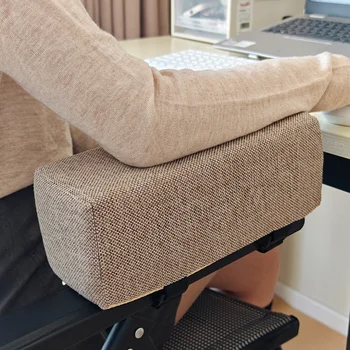 Baumwolle Leinen Schaum Ellenbogen Kissen Stuhl Armlehne Pads Unterstützung Armlehne für Büro Stuhl Armlehne