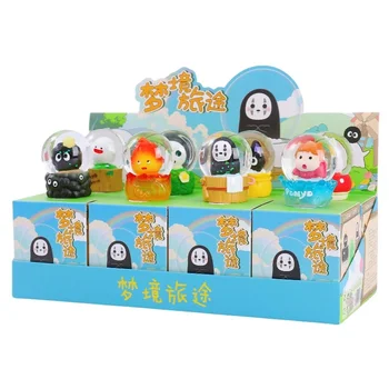 Hayao Miyazaki Dream Journey Kristallkugel Mystery Box Spielzeug Sammlerfigur Kinder Trendy Blind Box
