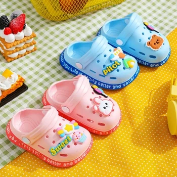 Sommer Kinder Garten Hausschuhe Schuhe Jungen & Mädchen Strand Sandale Kinder Leichte Atmungsaktive Niedlichen
