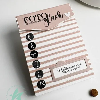 Stempelset Stempel Metall-Stanzformen Scrapbook Tagebuch Dekoration Schablone Prägevorlage DIY Grußkarte