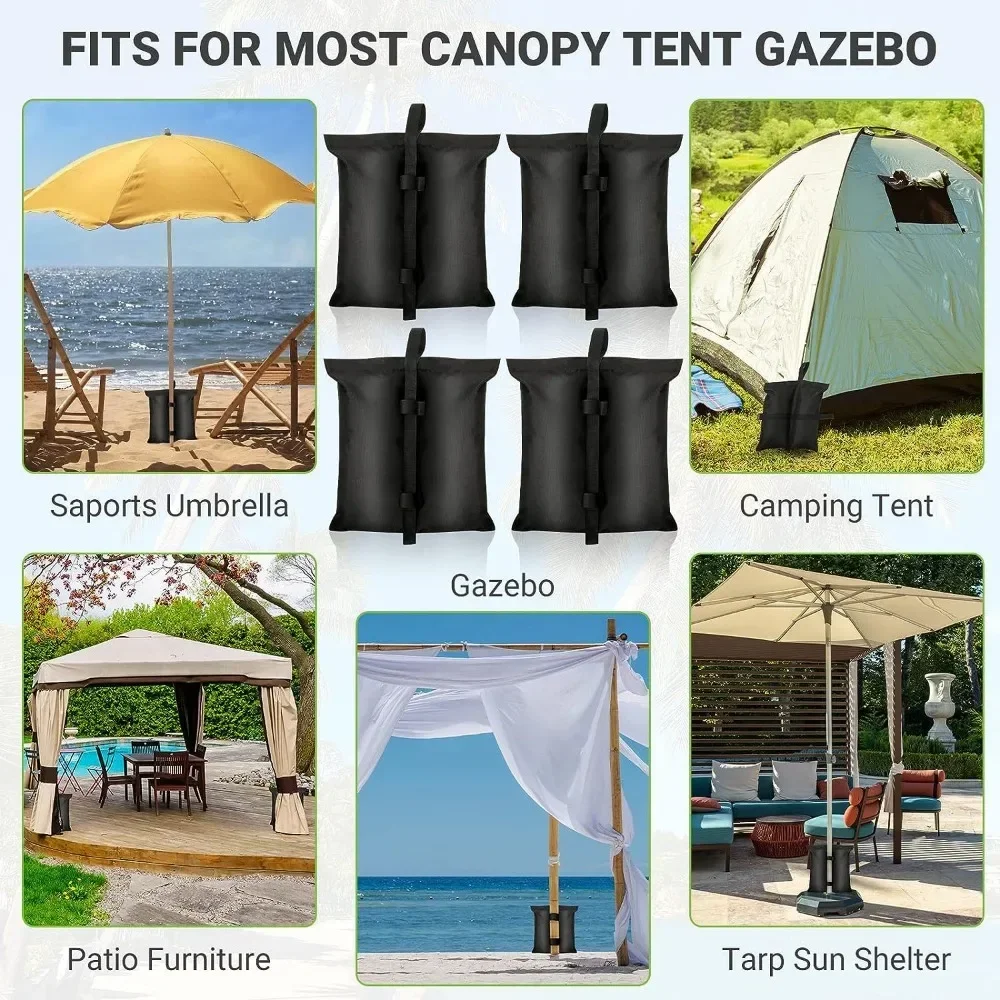 Camping Ausrüstung Garten Pavillon Fuß Bein Füße Gewichte – Bild 4