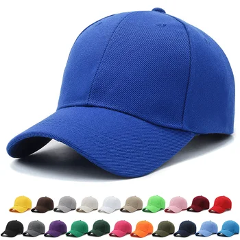 Unisex-Kappe, lässig, schlicht, Baseballkappe, verstellbare Snapback-Hüte für Damen und Herren, Hip-Hop-Kappe
