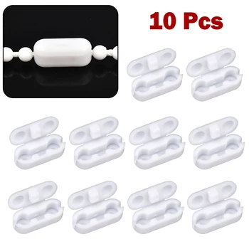 Kunststoff Rollos Zugschnur Stecker Vorhang Kette Stecker Für Vertikale Jalousien Tischler Ersatz (10 Stück)
