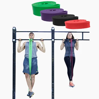 Bold Sports Elastic Belt Pull-Up Auxiliary Herren und Damen Gym Pilates Trainingsgeräte Gummi Fitness