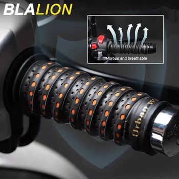 BLALION Motorrad-Lenkerband, Rennrad-Lenkerband, PU-Fahrrad-Lenkerband, weiches Anti-Vibrations-Band