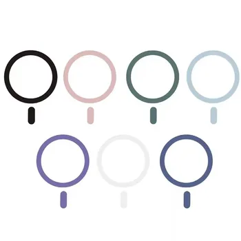 Universeller Magnetischer Metallplattenring für Magsafe Kabelloses Ladegerät Eisenblech-Aufkleber Magnet