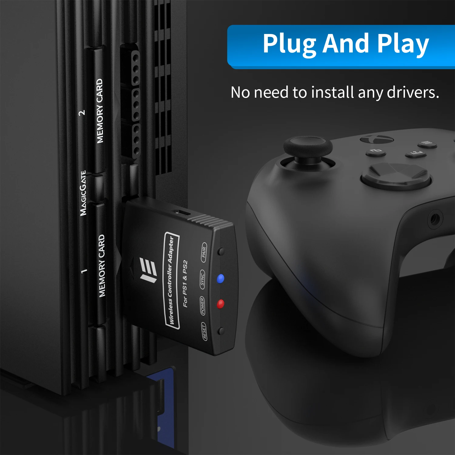 RGEEK Wireless Controller-Adapter, Wireless – Bild 5