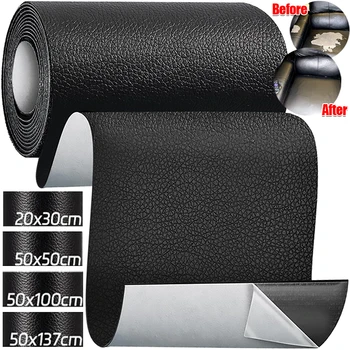 Selbstklebendes Leder-Reparaturflicken für Möbel, Sofa, Autositze, Bürostühle, Handtasche, Couch, Kratzband