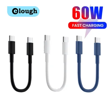 Kurzes USB-C Kabel 28 cm, 60 W PD, für Powerbank