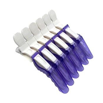 Haaraccessoires Farbige Dauerwellenklammern Haarklauen Friseur-Trennclips Entenschnabel-Clips