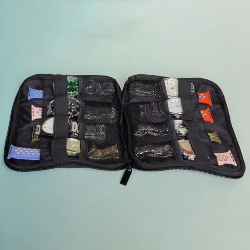 Wasserdichte tragbare Box Uhrenhalter Organizer Aufbewahrung – Bild 5