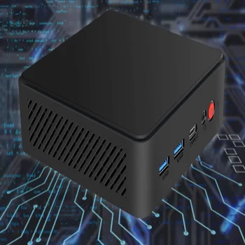 Intel N150/N100 Mini-PC Micro NUC Quad-Core Business-Desktop Tragbares Mini-Gehäuse NAS - Kompakter