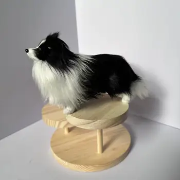 Simuliertes Schäferhund-Tiermodell, Dekoration, Maskottchen, Tourismus-Gedenkhandwerk, Spielzeug, Ornament