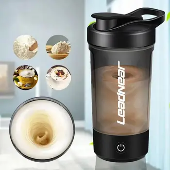 2026 Tragbarer elektrischer Mixer, wiederaufladbarer USB-Shaker-Becher, leistungsstarker Sport-Mischbecher
