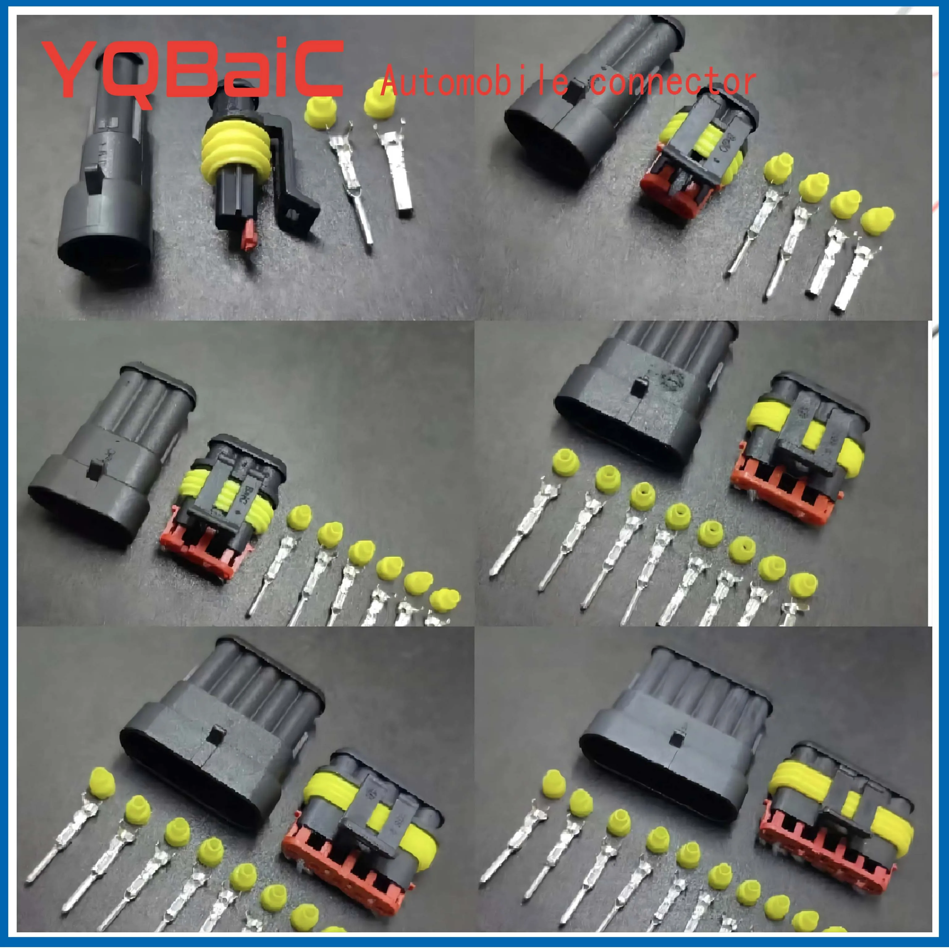 Wasserdichtes Steckverbinder-Set, Kfz-Kabel – Bild 6